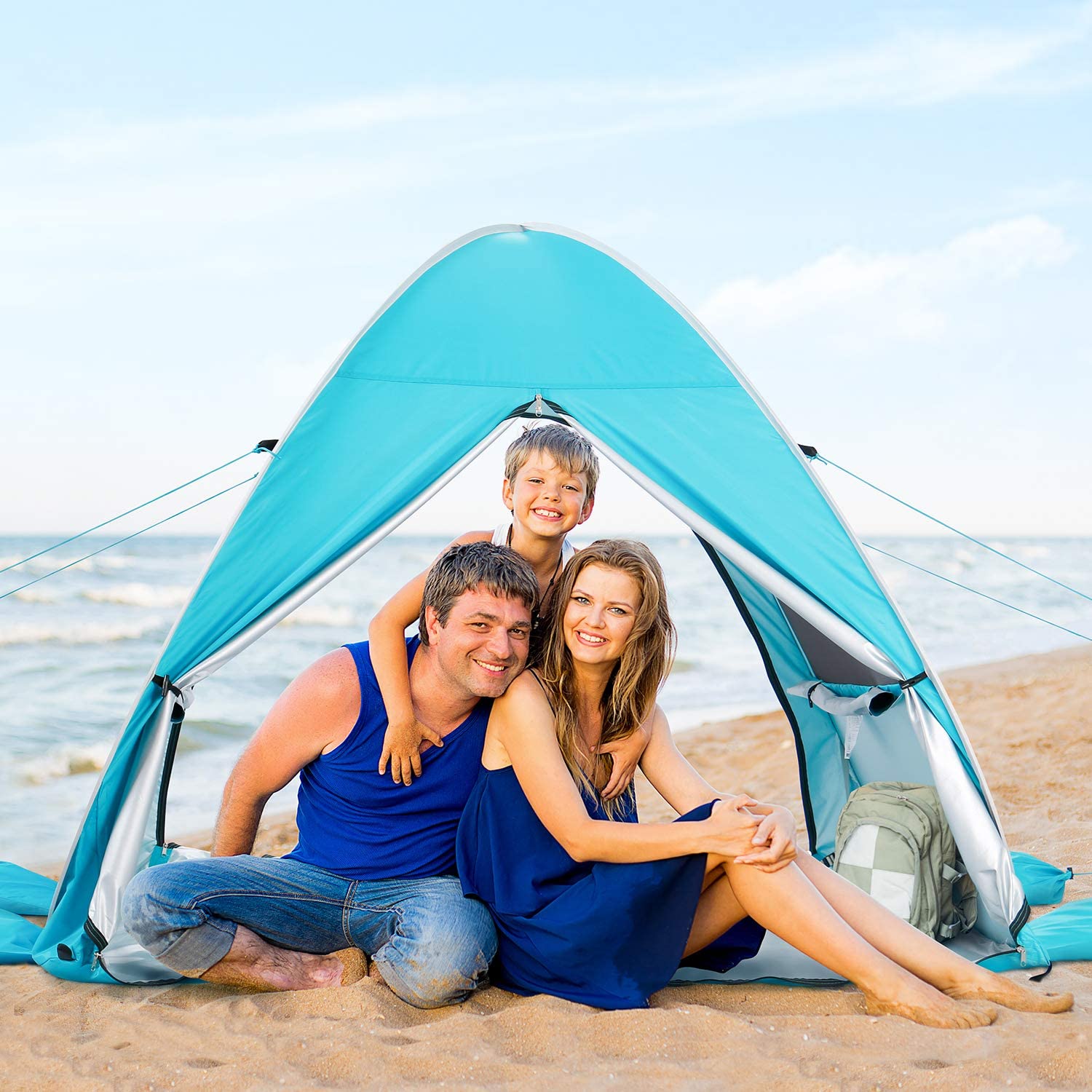 Portable Pop Up Beach Tent Sun Shelter